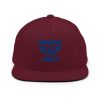 Royal Embroidered Brand Logo Snapback | Premium