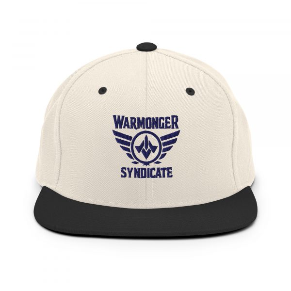 classic-snapback-natural-black-front-68ba5a8c229dc.jpg Navy Embroidered Brand Logo Snapback | Premium