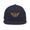 Old Gold Embroidered Logo Snapback | Premium