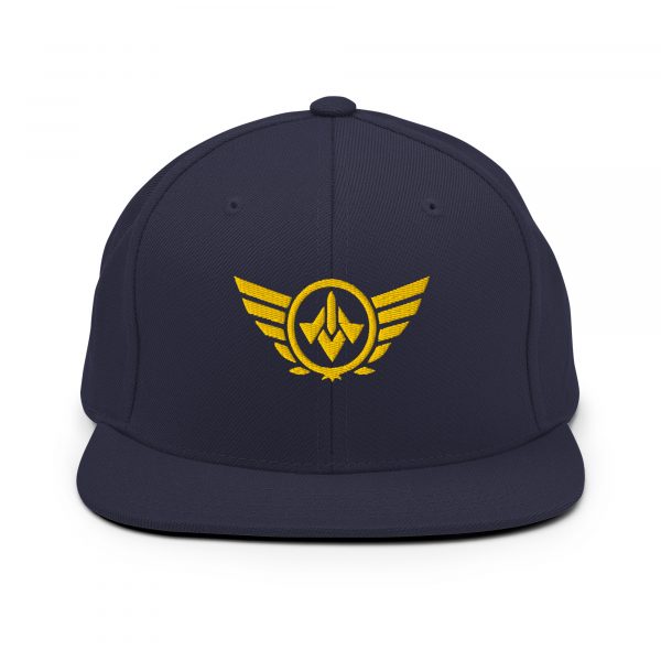 Gold Embroidered Logo Snapback | Premium