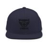 classic-snapback-navy-front-68ba58e68c7e4.jpg Black Embroidered Brand Logo Snapback | Premium