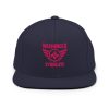 Flamingo Embroidered Brand Logo Snapback | Premium