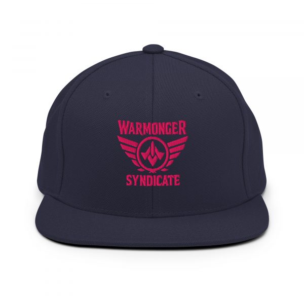 Flamingo Embroidered Brand Logo Snapback | Premium