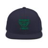 Kelly Green Embroidered Brand Logo Snapback | Premium