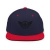 classic-snapback-navy-red-front-68ba48c2b72ab.jpg Black Embroidered Logo Snapback | Premium