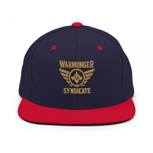Old Gold Embroidered Brand Logo Snapback | Premium