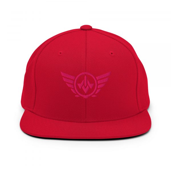 Flamingo Embroidered Logo Snapback | Premium