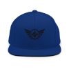 classic-snapback-royal-blue-front-68ba48c2b59f2.jpg Black Embroidered Logo Snapback | Premium
