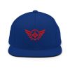 classic-snapback-royal-blue-front-68ba554b2848c.jpg Red Embroidered Logo Snapback | Premium