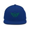 Kelly Green Embroidered Logo Snapback | Premium