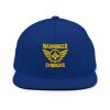 classic-snapback-royal-blue-front-68ba596fcbaa9.jpg Gold Embroidered Brand Logo Snapback | Premium