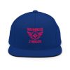 Flamingo Embroidered Brand Logo Snapback | Premium
