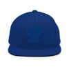 Royal Embroidered Brand Logo Snapback | Premium