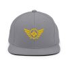 Gold Embroidered Logo Snapback | Premium