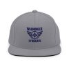 classic-snapback-silver-front-68ba5a8c1d32a.jpg Navy Embroidered Brand Logo Snapback | Premium