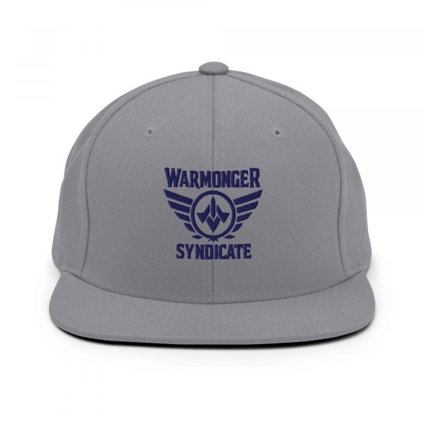 classic-snapback-silver-front-68ba5a8c1d32a.jpg Navy Embroidered Brand Logo Snapback | Premium