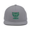 Kelly Green Embroidered Brand Logo Snapback | Premium