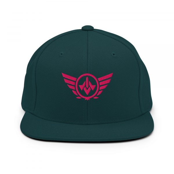 Flamingo Embroidered Logo Snapback | Premium