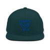 Royal Embroidered Brand Logo Snapback | Premium