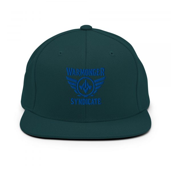 Royal Embroidered Brand Logo Snapback | Premium