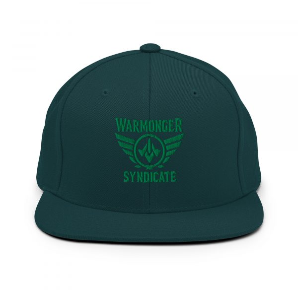 Kelly Green Embroidered Brand Logo Snapback | Premium