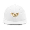Old Gold Embroidered Logo Snapback | Premium