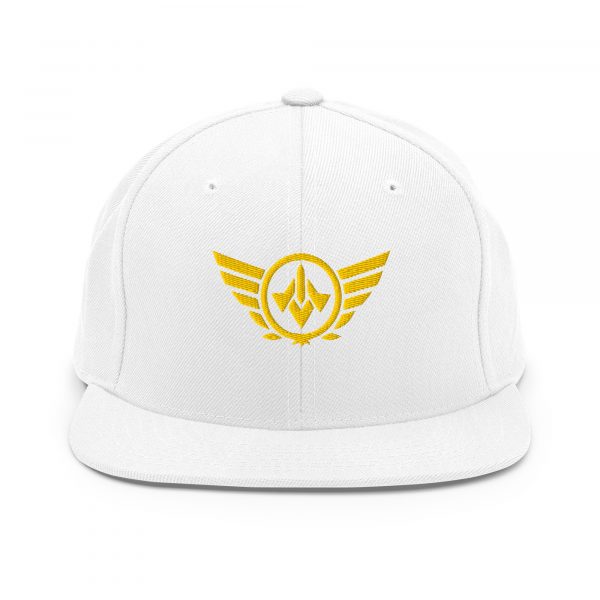 Gold Embroidered Logo Snapback | Premium