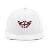 Maroon Embroidered Logo Snapback | Premium