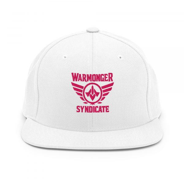 Flamingo Embroidered Brand Logo Snapback | Premium