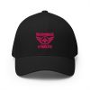 Flamingo Embroidered Brand Logo Structured Cap | Flexfit