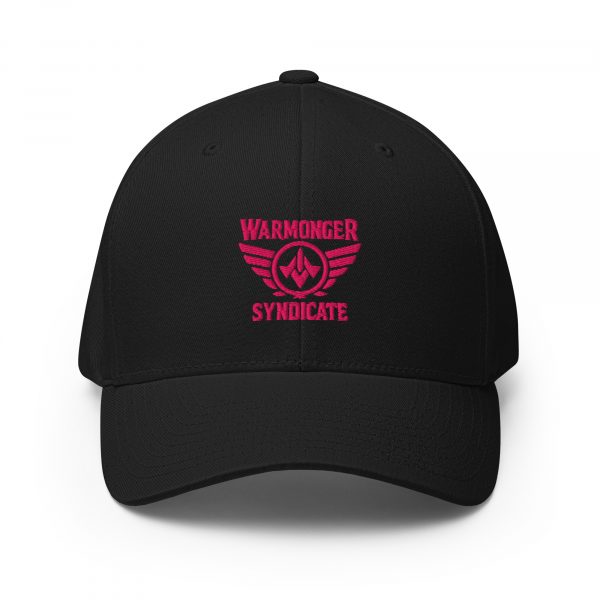 Flamingo Embroidered Brand Logo Structured Cap | Flexfit