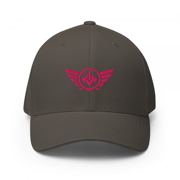 Flamingo Embroidered Logo Structured Cap | Flexfit