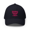 Flamingo Embroidered Brand Logo Structured Cap | Flexfit