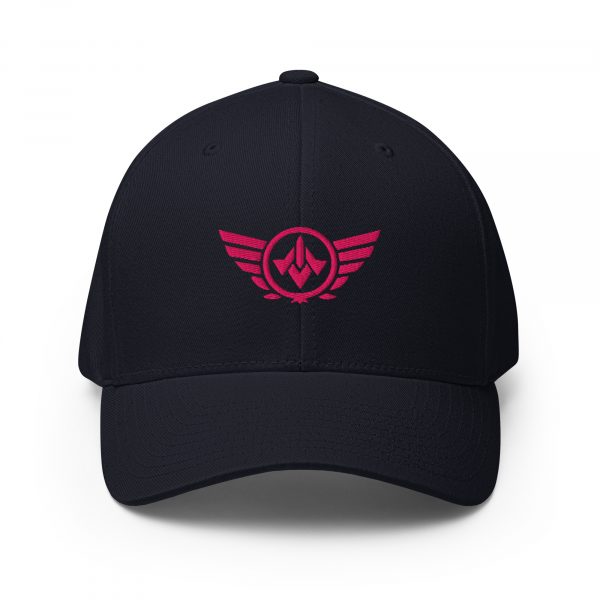 Flamingo Embroidered Logo Structured Cap | Flexfit