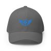 Aqua Embroidered Logo Structured Cap | Flexfit