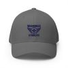 Navy Embroidered Brand Logo Structured Hat | Flexfit