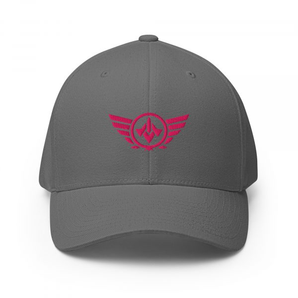 Flamingo Embroidered Logo Structured Cap | Flexfit