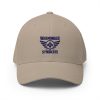 Navy Embroidered Brand Logo Structured Hat | Flexfit