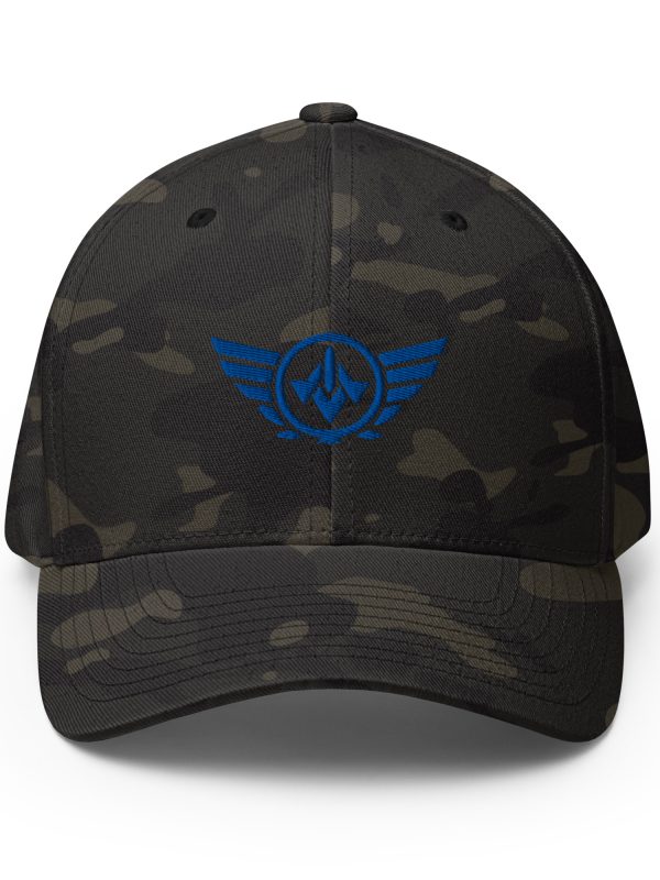 Royal Embroidered Logo Structured Cap | Flexfit