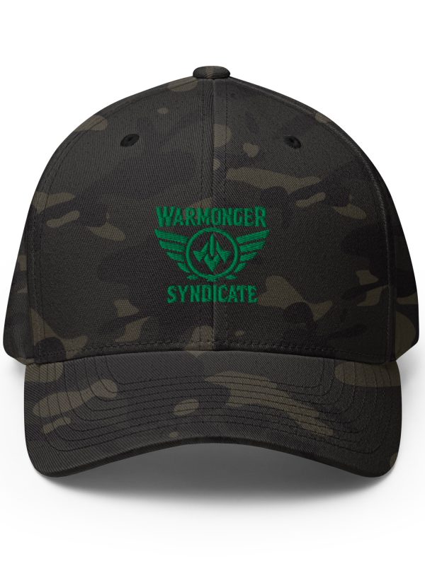 Kelly Green Embroidered Brand Logo Structured Cap | Flexfit