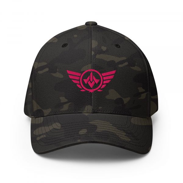 Flamingo Embroidered Logo Structured Cap | Flexfit