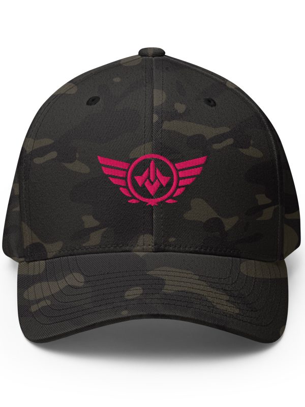 Flamingo Embroidered Logo Structured Cap | Flexfit