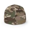 closed-back-structured-cap-multicam-green-back-68bb5e9788cc6.jpg Kiwi Green Embroidered Brand Logo Structured Cap | Flexfit
