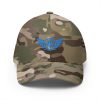Aqua Embroidered Logo Structured Cap | Flexfit