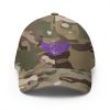closed-back-structured-cap-multicam-green-front-68bb5a1184c1a.jpg Purple Embroidered Logo Structured Cap | Flexfit