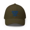 Royal Embroidered Brand Logo Structured Cap | Flexfit
