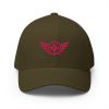 Flamingo Embroidered Logo Structured Cap | Flexfit