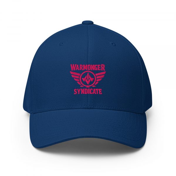 Flamingo Embroidered Brand Logo Structured Cap | Flexfit