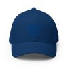 Royal Embroidered Brand Logo Structured Cap | Flexfit
