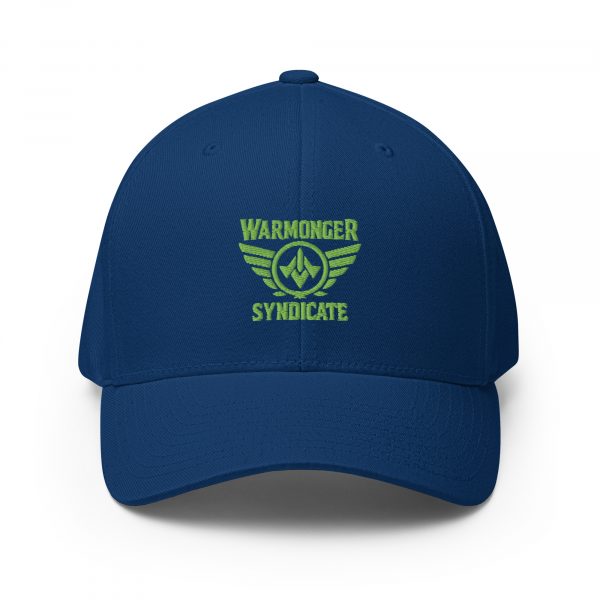 closed-back-structured-cap-royal-blue-front-68bb5e97847c2.jpg Kiwi Green Embroidered Brand Logo Structured Cap | Flexfit